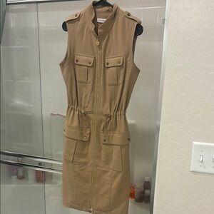 Calvin Klein Tan Dress